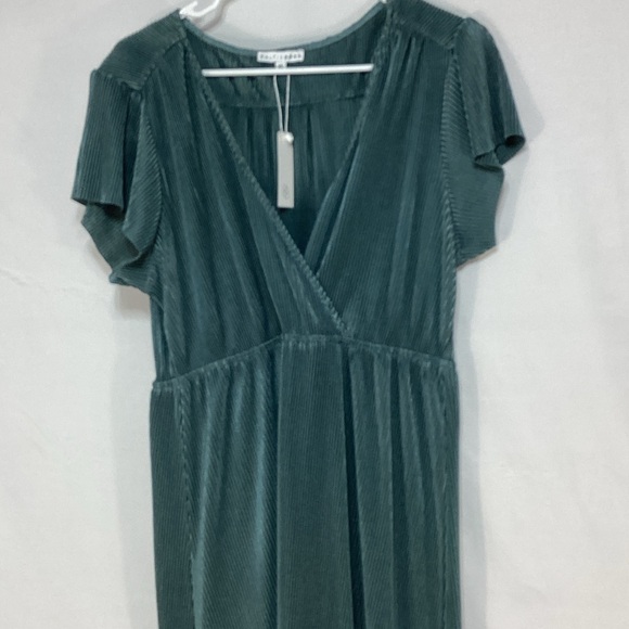 NWT Baltic Born XL pleated Teal Maxi Dress - Picture 6 of 15